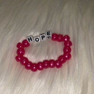 Hope beaded VSCO bracelet